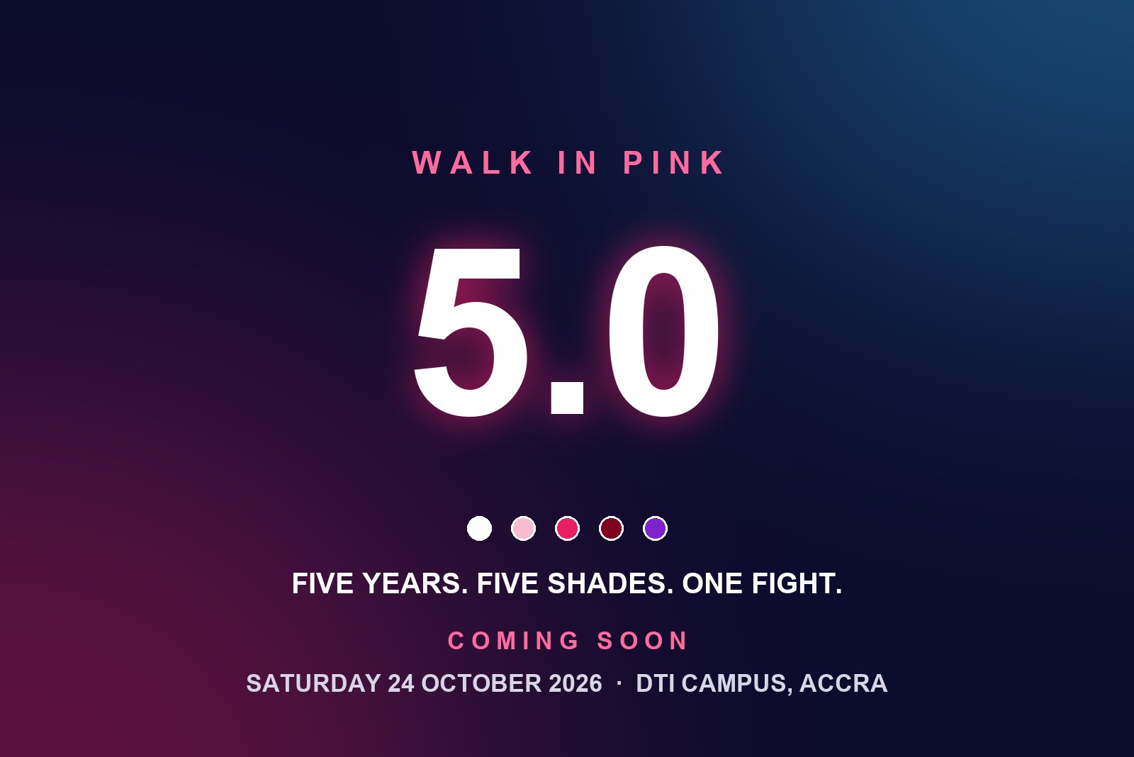 Walk In Pink 5.0